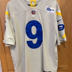 Nike Bone Stafford Rams NFL Jersey